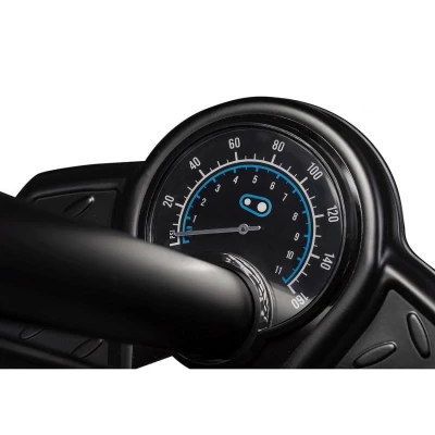 Crankbrothers Sapphire Floor Pump Midnight Edition