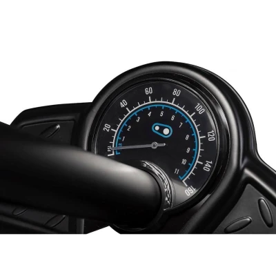 Crankbrothers Sapphire Floor Pump Midnight Edition