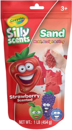 CRAYOLA Písek kinetický ovocný vonící 454g 4 druhy