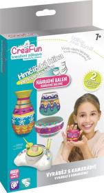 CreaFun Hrnčířská hlína náhradní 2x 500g výroba keramiky