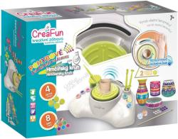 CreaFun Hrnčířský kruh dětský kreativní set výroba keramiky na baterie
