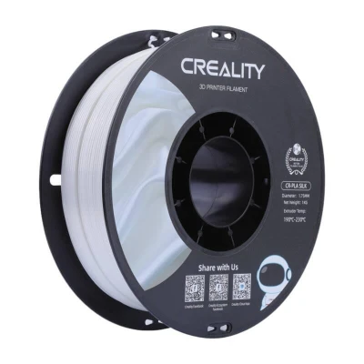 Creality CR-Silk PLA filament (bílý)