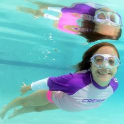 CRESSI Dětská maska MOON 5-12 let POUZE růžová/bílá (VÝPRODEJ)