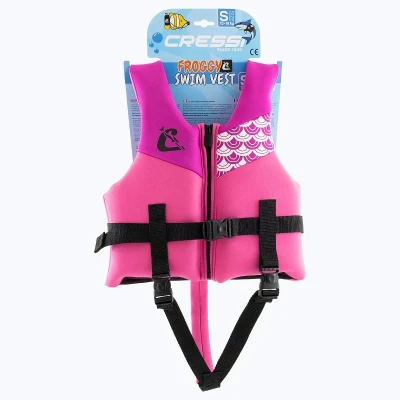 Cressi Dětská plavecká vesta FROGGY POUZE 3/6 let (18/25 kg) žlutá/modrá (VÝPRODEJ)