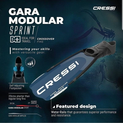 Cressi Freedivingové ploutve GARA MODULAR SPRINT