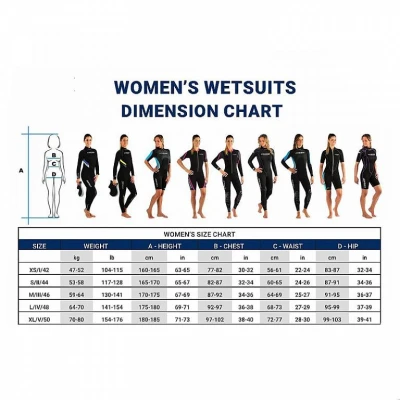 CRESSI Neoprenová kombinéza FAST LADY 3 mm POUZE XL/5 (VÝPRODEJ)