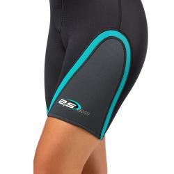 Cressi Neoprenový short PLAYA LADY 2,5 mm aqua