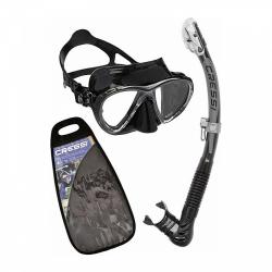 Cressi Šnorchlovací set BIG EYES EVOLUTION a ALPHA ULTRA DRY