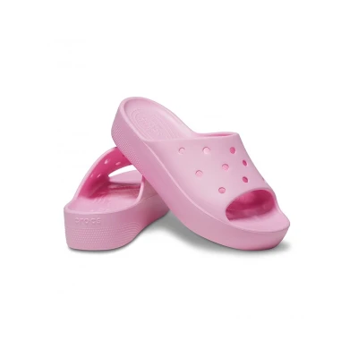 Crocs Classic Platform Slide flamingo dámské nazouváky