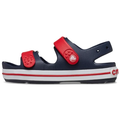 Crocs Crocband Cruiser Sandal T navy/varsity red dětské sandály