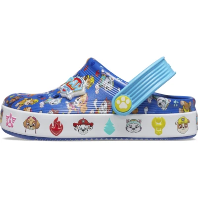 Crocs Paw Patrol Off Court K blue dětské nazouváky