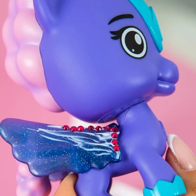 Crystalverse galaktický jednorožec kreativní set s krystaly ke zdobení 3 druhy