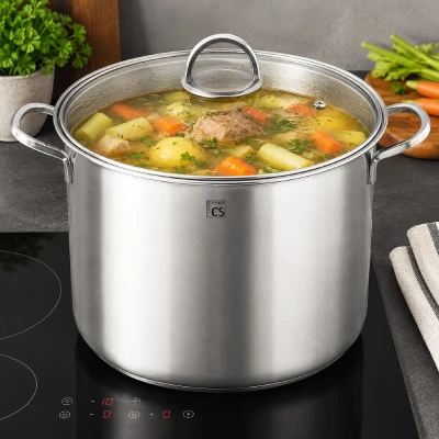 Cs Solingen Hrnec s poklicí nerez 36 cm / 30 l TRIER