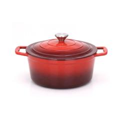 Cs Solingen Sada nádobí litinová Xanten 7 ks červená