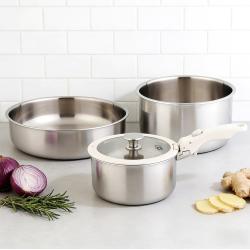 Cs Kochsysteme Sada nádobí nerez PETAL 9 ks