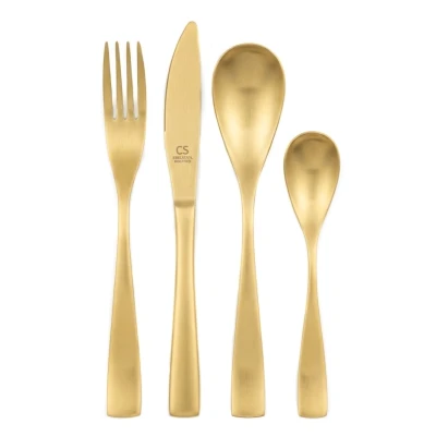 Cs Solingen CS-080167 Sada příborů nerez 24 ks BOCHOLT GOLD