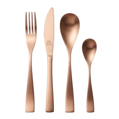 Cs Solingen CS-080181 Sada příborů nerez 24 ks BOCHOLT ROSEGOLD