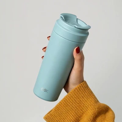 Cs Kochsysteme Termohrnek LUMA 600 ml šedá