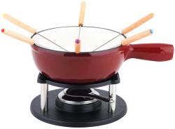 Cs Solingen CS-078263 Fondue litinové sada ALPEN červená Cs Solingen CS-078263 Fondue litinové sada ALPEN červená