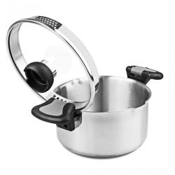 Cs Solingen Hrnec s cedící poklicí nerez Aron 24 cm