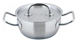 Cs Solingen Kastrol s poklicí nerezová ocel 1 l / pr. 16 x 7,5 cm PRO-X Cs Solingen Kastrol s poklicí nerezová ocel 1 l / pr. 16 x 7,5 cm PRO-X