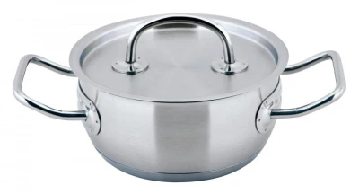 Cs Solingen Kastrol s poklicí nerezová ocel 1 l / pr. 16 x 7,5 cm PRO-X Cs Solingen Kastrol s poklicí nerezová ocel 1 l / pr. 16 x 7,5 cm PRO-X