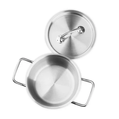 Cs Solingen Kastrol s poklicí nerezová ocel 1 l / pr. 16 x 7,5 cm PRO-X