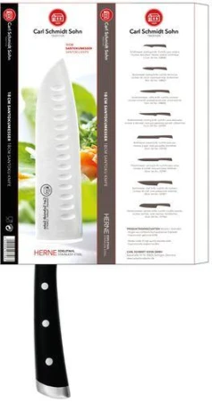 Cs Solingen Nůž santoku 18 cm HERNE