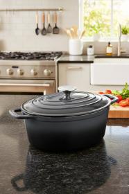 Cs Solingen Pekáč s poklicí litinový Xanten 36 x 28 cm černý