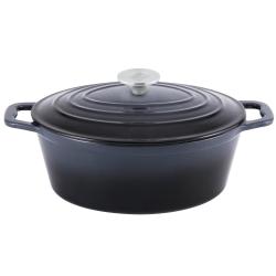 Cs Solingen Pekáč s poklicí litinový Xanten 36 x 28 cm černý