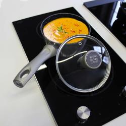 Cs Solingen Sada nádobí s mramorovým povrchem AUGSBURG 15 ks metallic