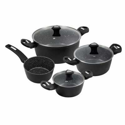 Cs Solingen Sada nádobí s mramorovým povrchem Marburg 7 ks Cs Solingen Sada nádobí s mramorovým povrchem Marburg 7 ks