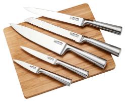 Cs Solingen Sada nožů ve stojanu s prkénkem 7 ks SOEST