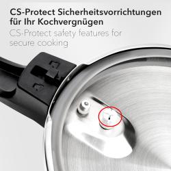 Cs Solingen CS-077365 Tlakový hrnec 6 l KAISERSLAUTERN