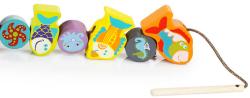 Cubika DŘEVO Baby Mořská zvířátka navlékací set 12 dílků provlékačka