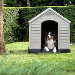 Curver Bouda pro psy Dog House šedá