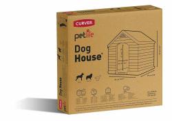 Curver Bouda pro psy Dog House šedá