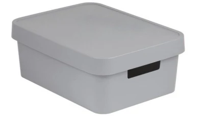 Curver Box Infinity 11L s víkem světle šedý Curver Box Infinity 11L s víkem světle šedý