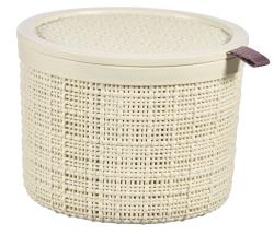 Curver Box Jute kulatý 2L béžový