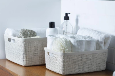 Curver Box Jute M 12L béžový