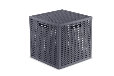 Curver Box Kaya kostka s víkem šedý