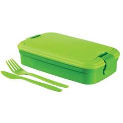 Curver Box svačinový LUNCH GO 23x14x7cm s klick uz.+ příbor PH ZE