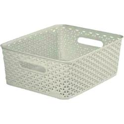 Curver Box úložný RATTAN 35x30x13cm (M),"Y" STYLE, PH KRÉM Curver Box úložný RATTAN 35x30x13cm (M),"Y" STYLE, PH KRÉM