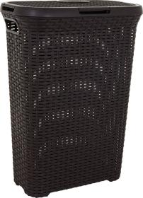 Curver Koš na prádlo Style 40L tmavě hnědý Curver Koš na prádlo Style 40L tmavě hnědý