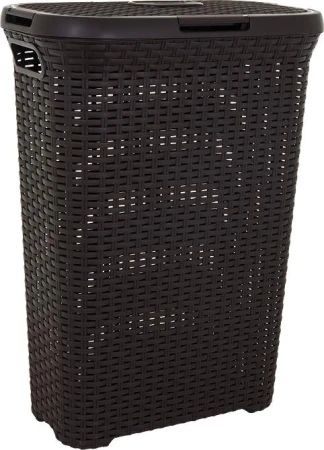 Curver Koš na prádlo Style 40L tmavě hnědý Curver Koš na prádlo Style 40L tmavě hnědý