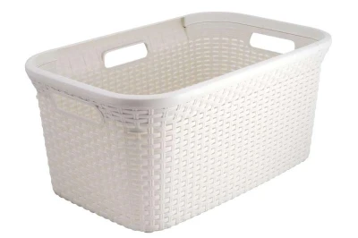 Curver Koš na prádlo Style 45L krémově bílý Curver Koš na prádlo Style 45L krémově bílý