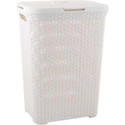 Curver Koš na špinavé prádlo RATTAN 60l 45x34x62cm PH KRÉM