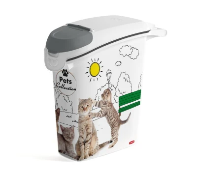 Curver Zásobník na krmivo 10 kg / 23 l Cats