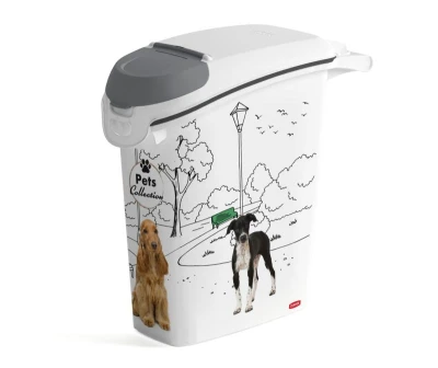 Curver Zásobník na krmivo 10 kg / 23 l Dogs