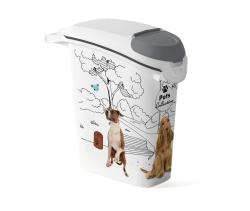 Curver Zásobník na krmivo 10 kg / 23 l Dogs